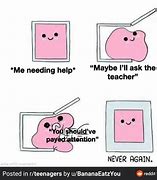 Image result for Anxiety Meme Pink Blob