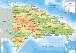Image result for Dominican Republic Country Map