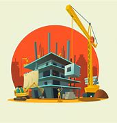 Image result for Cartoon Building Under Construction