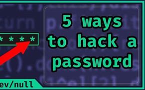 Image result for How to Hack a Computer Password