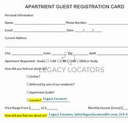 Image result for Free Printable Apartment Guest Cards
