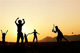 Image result for Children Playing Cricket with Friends Photos