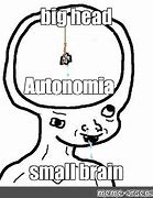 Image result for Small Brain Big Brain Meme