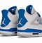 Image result for Jordan 4S Military Blue