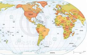 Image result for America On World Map