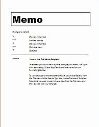 Image result for Microsoft Memo Template