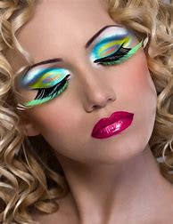Image result for Crazy Eye Makeup