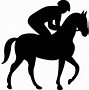 Image result for Horse Jockey Silhouette