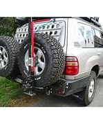 Image result for Land Cruiser Pick Up Rear Spare Wheel Carrier Lock
