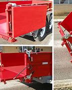 Image result for Tandem Axel Trailer with Side Gate
