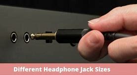 Image result for Different Headphone Jacks