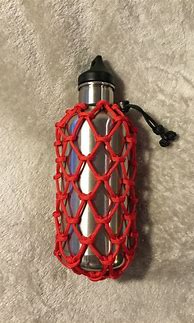 Image result for Paracord Water Bottle Holder