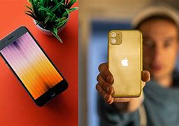 Image result for iPhone SE vs S9 Size