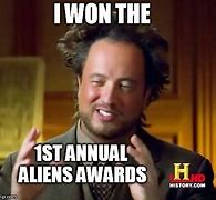 Image result for Alien Award Meme