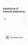 Image result for Importance of Financial Statements