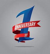 Image result for 1st Year Anniversery Logo