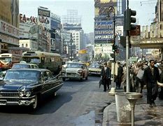 Image result for New York Streets 1960s