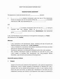 Image result for Contract Manufacturing Agreement for Drugs Template