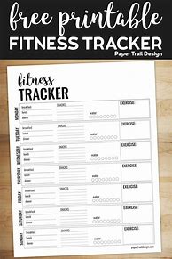 Image result for Fitness Tracker Form