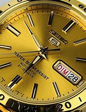 Image result for Seiko Gold Watch