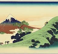 Image result for Views of Mt. Fuji by Hokusai