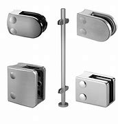 Image result for Glass Clamps Hardware