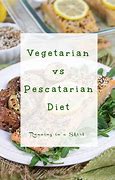 Image result for Vegetarian vs Pescetarian