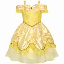Image result for Princess Belle Costume for Girls