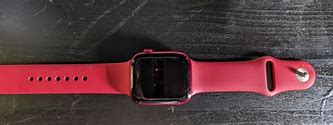 Image result for Apple Watch Series 7 Red