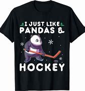 Image result for Panda Ice Hockey Team Shirts