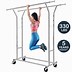 Image result for Free Standing Clothes Rack Heavy Duty Corner