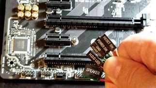 Image result for Front Panel Connectors Motherboard