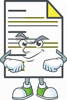 Image result for Cartoon Pic of Documents