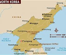 Image result for North Korea Location