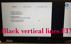 Image result for Black Lines On Computer Screen