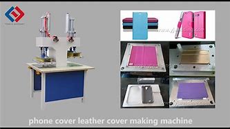 Image result for Leather Phone Case Machine