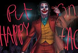 Image result for Put On a Happy Face Joker Mirror