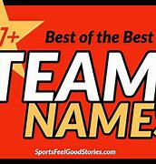 Image result for Best Sports Team Names