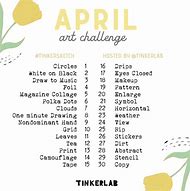 Image result for April Art Challenge