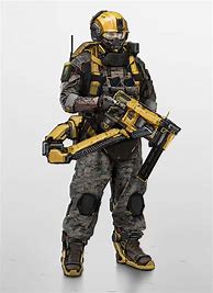 Image result for Sci-Fi Combat Suit