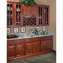 Image result for 42 Inch Cherry Kitchen Cabinets