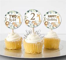 Image result for Two Wild Cupcake Ideas