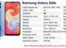 Image result for Samsung A04e Specs