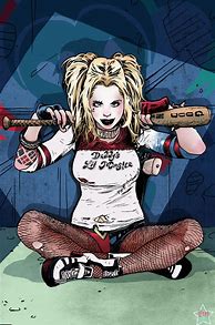 Image result for Harley Quinn Laing Down