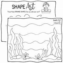 Image result for Shape Art Worksheet