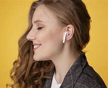 Image result for Person Wearing Earbuds
