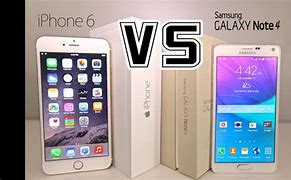 Image result for Galaxy Note 4 vs iPhone 6 Plus