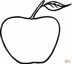 Image result for Apple Clip Art for Colouring