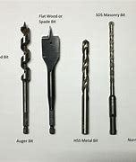 Image result for Flat Shank Drill Bit