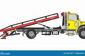 Image result for Roll Back Tow Truck Clip Art